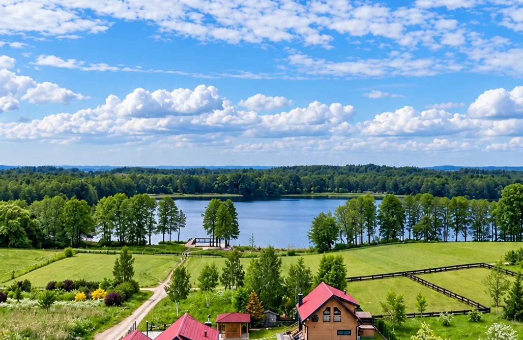 Glamping Mazowieckie Dom w Kojtrynach nad jeziorem Dadaj 1