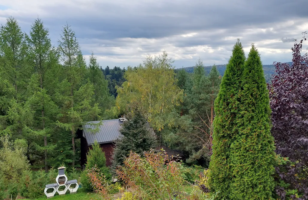 AlohaCamp Domek Zielony Widok - nocleg w Bieszczadach 1