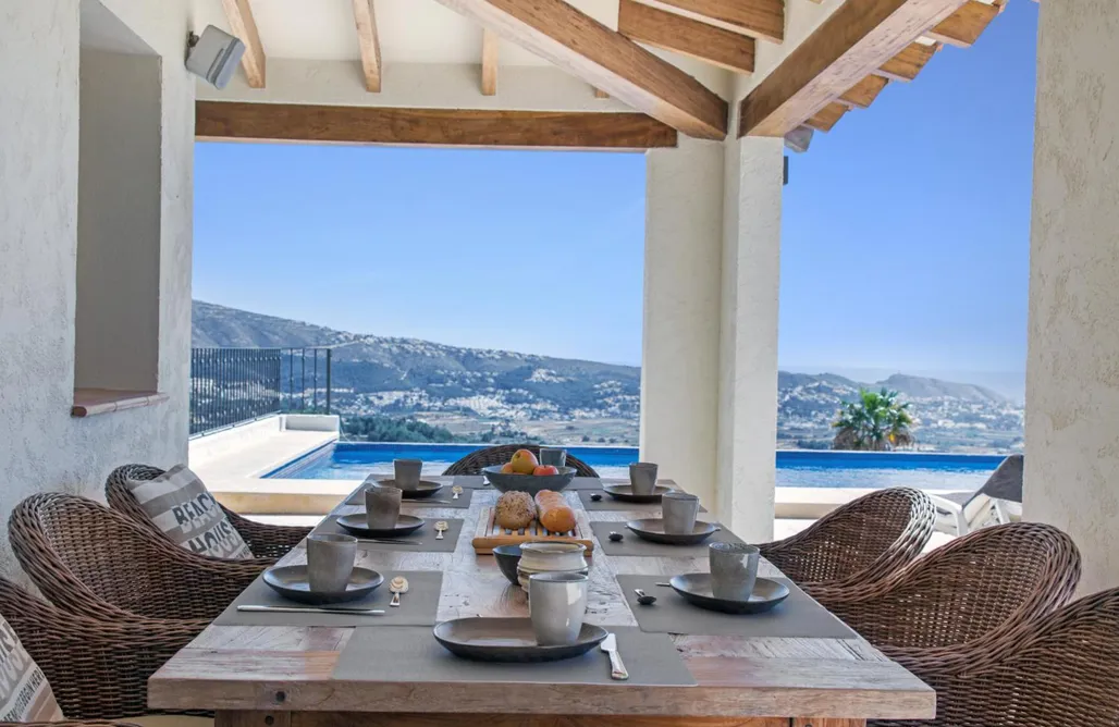 Luxury Villa with panoramic views over Moraira AlohaCamp