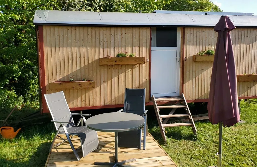 Kurzurlaub Angebote Schäferwagen Hühnerloft Tinyhouse 1
