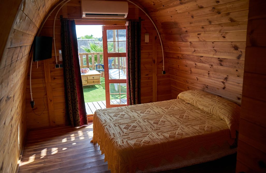 alojamientos AlohaCamp Stardust cabin 3