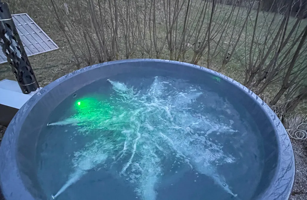 Alloggi AlohaCamp Szarejkowe Wzgórza - domek z banią na wyłączność 1