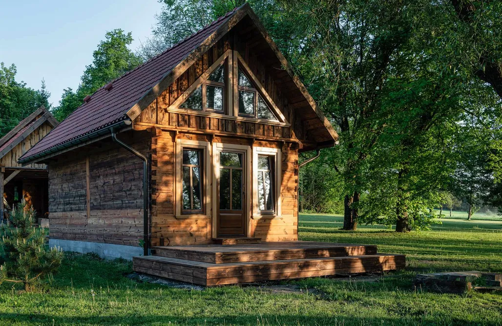 AlohaCamp accommodation Siedlisko Szaciłówka - Domek Lipowy 2