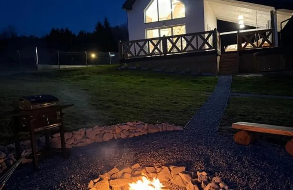 Domek Z Jacuzzi Bieszczady Polana House z balią i sauną  1