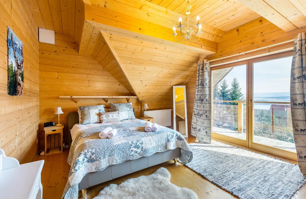 AlohaCamp Huba-  Jezioro Czorsztyńskie- dom na szczycie góry niedalego lasu 4