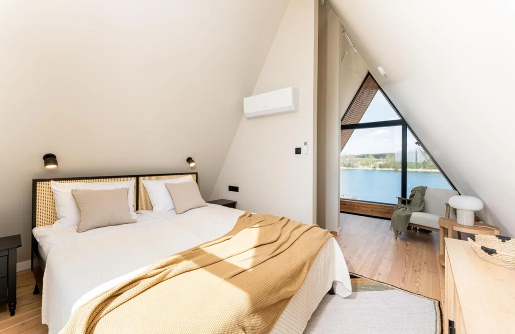 AlohaCamp Domek z 1 sypialnią i kominkiem 2