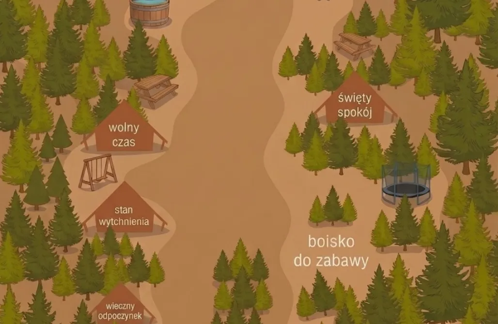 Hébergement AlohaCamp wolny las mazurie - glamping 1