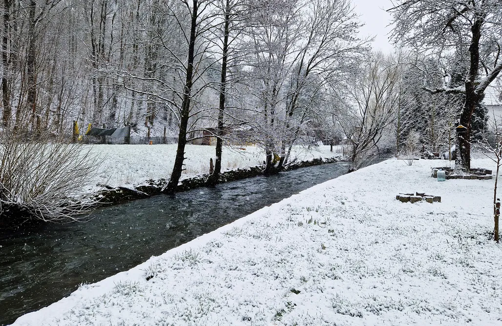 Alloggio AlohaCamp Casa di Legno con Camino - Sul Fiume delle Trote 1