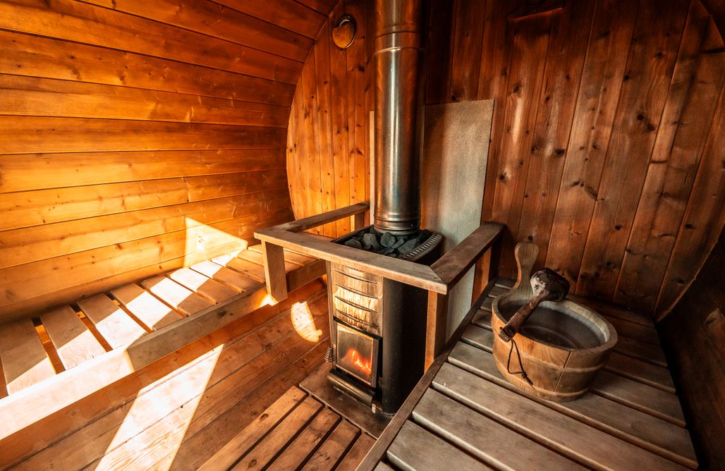 AlohaCamp Habitación en planta baja y terraza común 1
