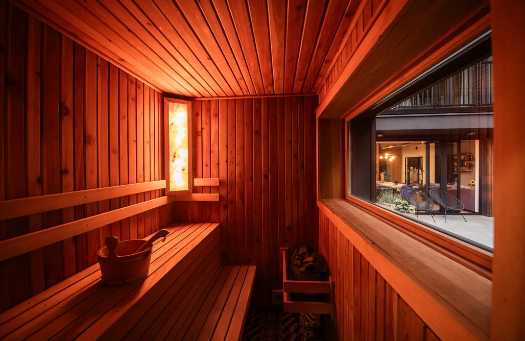 Unterkunft AlohaCamp Bałtów 22 - Dom z wewnętrznym basenem  1