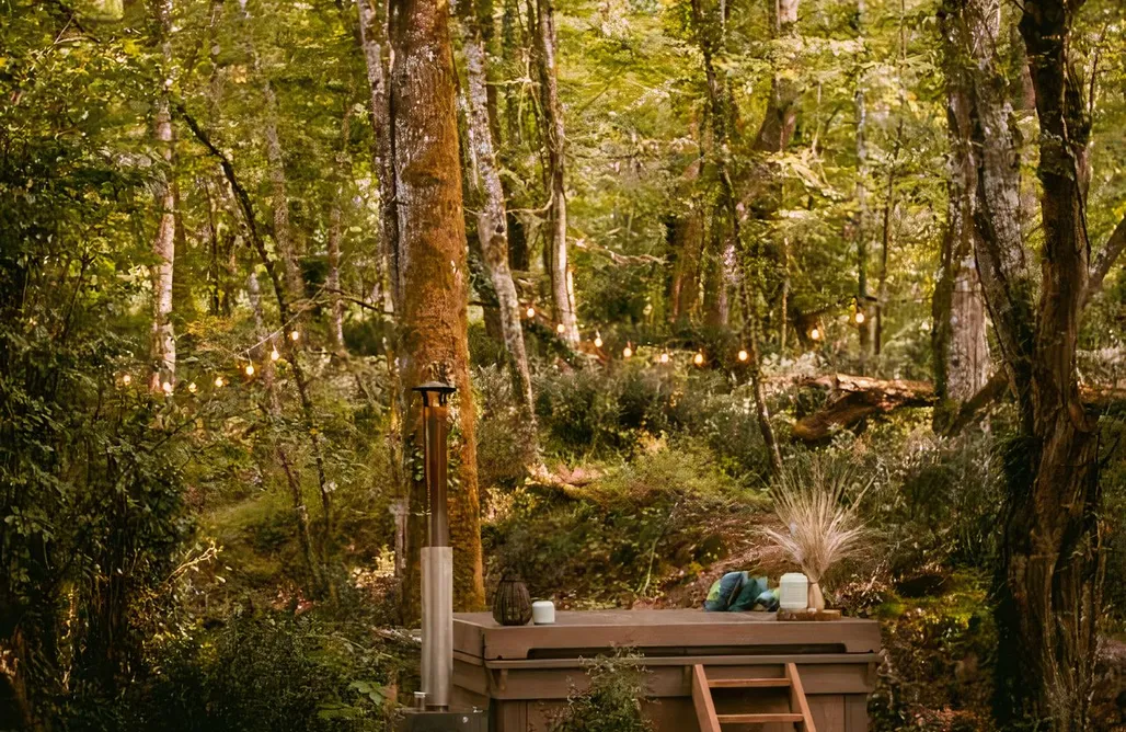alojamientos AlohaCamp Tiny House Lumen: un bain de Nature 4