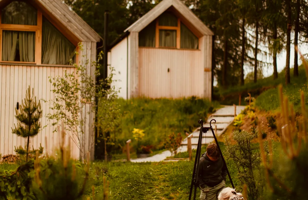 Jezioro Czorsztyńskie Wygórowane, nowoczesne stodoły pod Tatrami 1