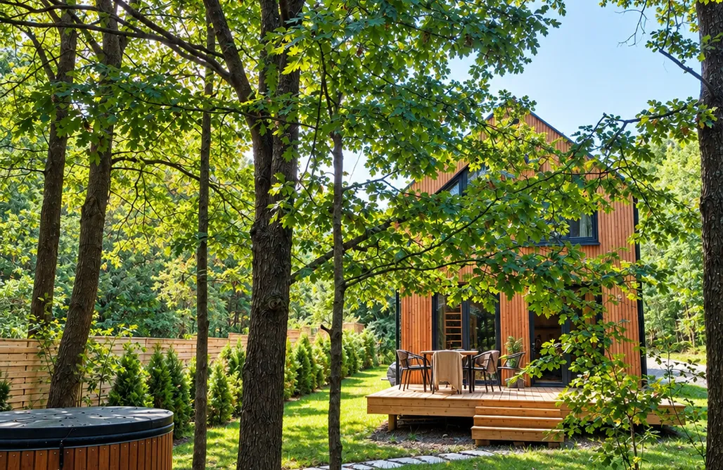 Hébergement AlohaCamp Otuli - maisons toute l'année avec jacuzzi 1