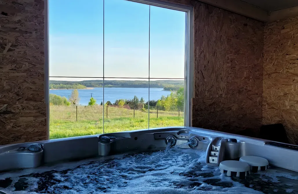 Unterkunft AlohaCamp Błękitne Wzgórze z Sauna i Jacuzzi 4