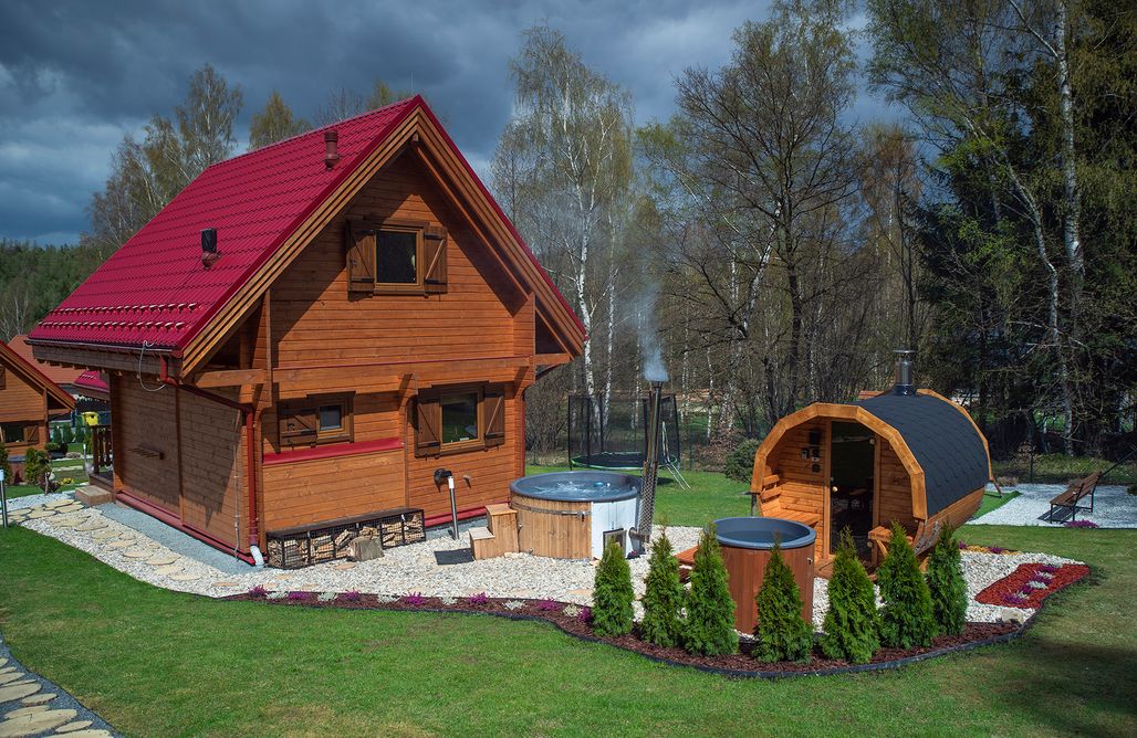 AlohaCamp Domek Ptasiak z prywatną balią i sauną 4