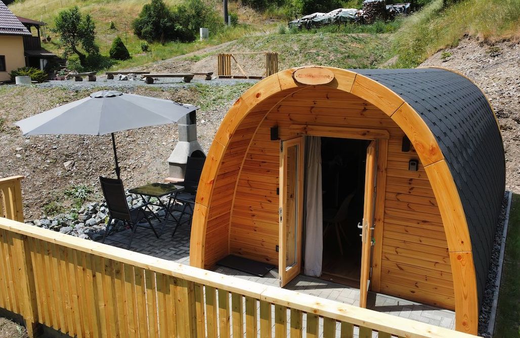 AlohaCamp accommodation Frankenwald Chalets - Deluxe Chalets 4