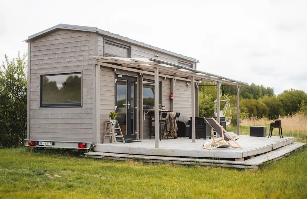 ubytovanie AlohaCamp Tiny House s terasou nad vodou, blízko prírody 5