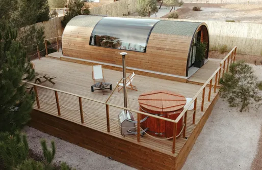 Imagen de Glamping con jacuzzi en Murcia