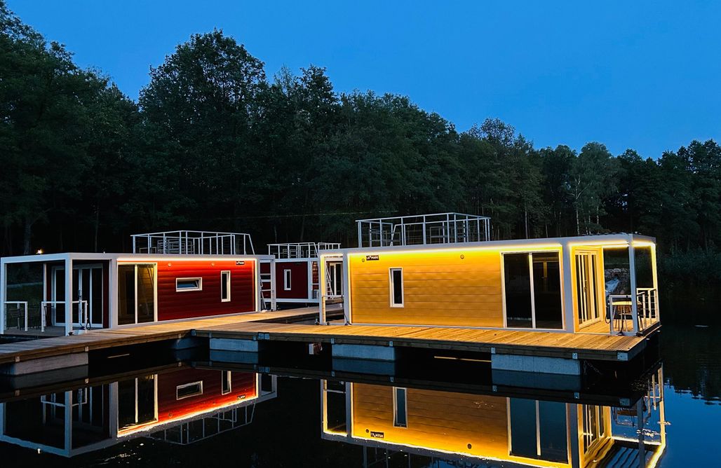 Domki na Wodzie Borchówka 7 Stawów AlohaCamp