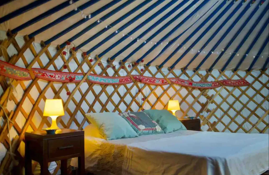 AlohaCamp accommodation Un Yurta Magica en el Corazón del Bosque.  5