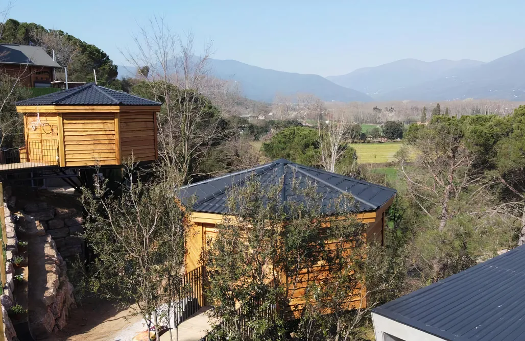 noclegi AlohaCamp Les Suites: Cabañas en Montseny 1