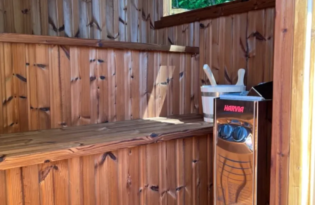 Hébergement AlohaCamp Cottages Kamieniec-luxe au cœur de la nature avec jacuzzi, sauna et terrain 5