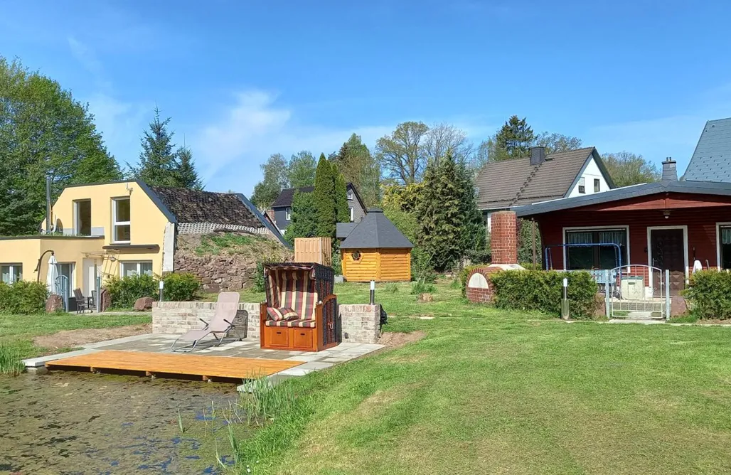 Ferienhaus mit Sauna Tiny House am Mittelberg 1