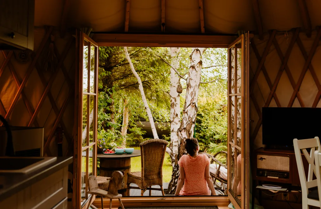 noclegi AlohaCamp Agroturystka Jurta w Zgodzie z Naturą 1