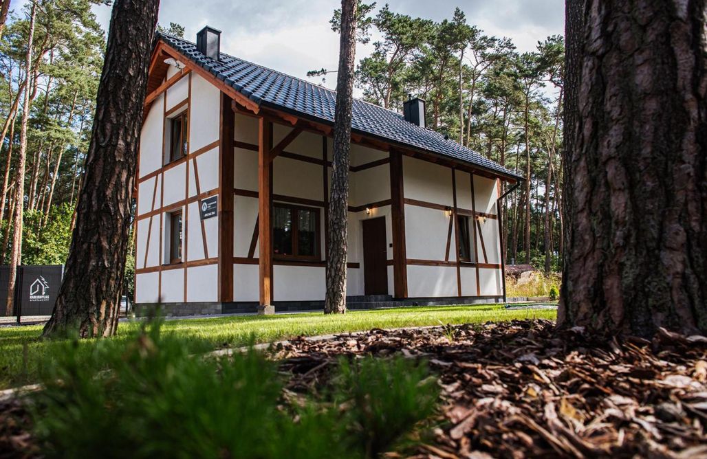 AlohaCamp accommodation Całoroczny domek w sosnowym lesie 2