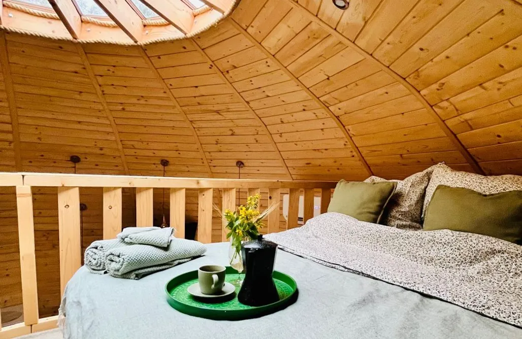 AlohaCamp Ostoja Szumilas z jacuzzi na wyłączność 4