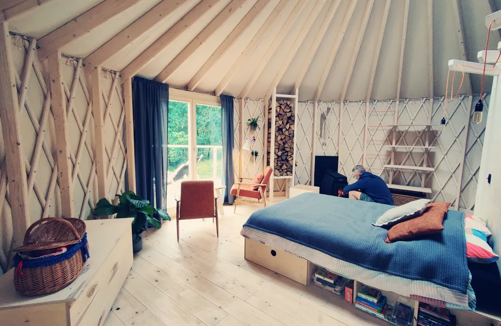 AlohaCamp Jurta Szara (max 4 os. dorosłe) 2