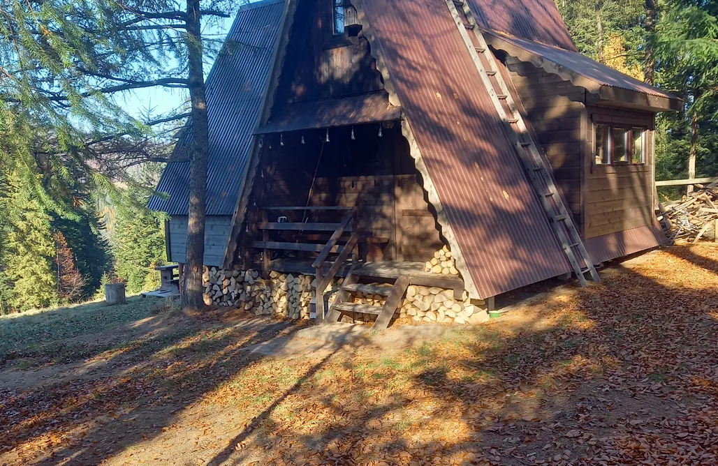 Rajcza Domki Leśna Chatka na Sznurkach 1