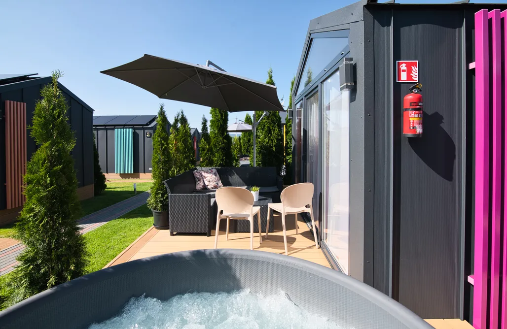 AlohaCamp Domek Exclusive numer 3 VIP Jacuzzi 2