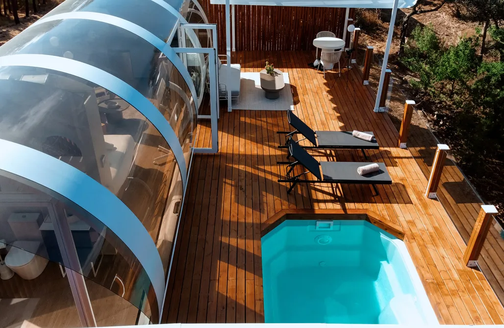 alojamientos AlohaCamp Tubbo Dehesa 3