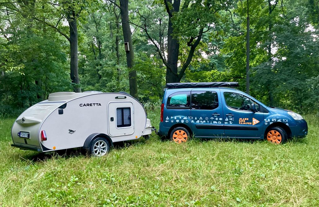 noclegi AlohaCamp Campervan - Przyczepa - Perełka 1