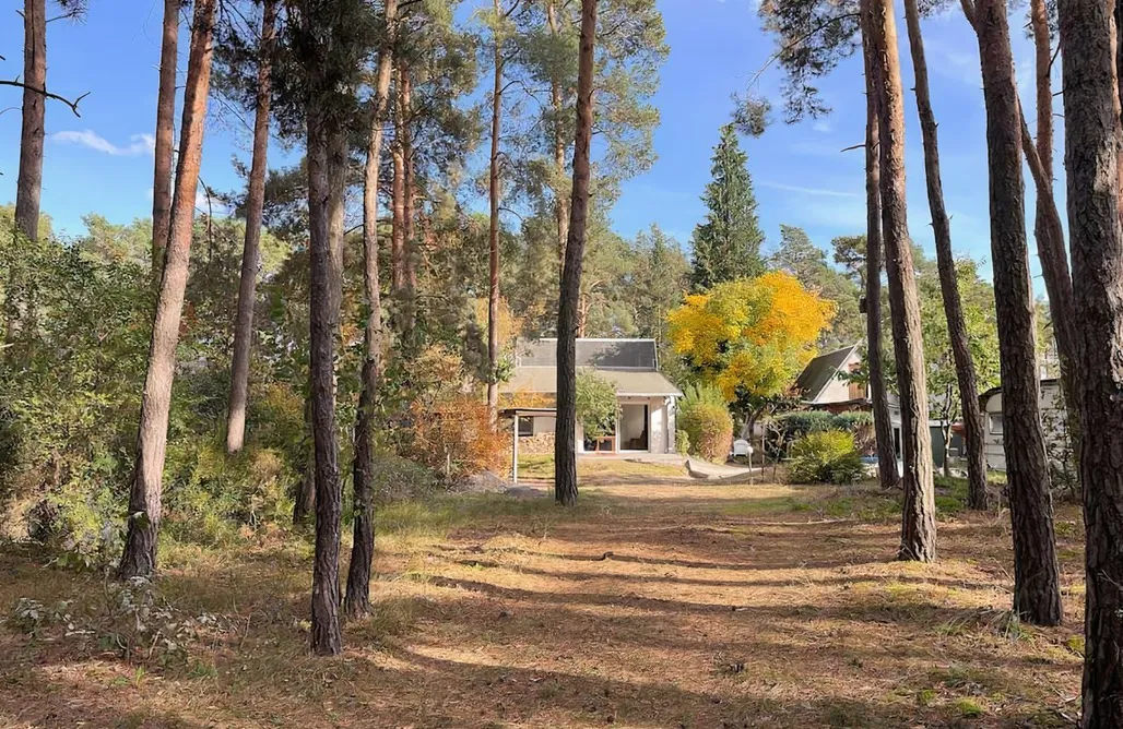 noclegi AlohaCamp Modernes Waldhaus im Spreewald 4