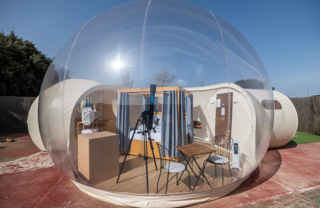 AlohaCamp KEPLER burbuja  baño interior 4