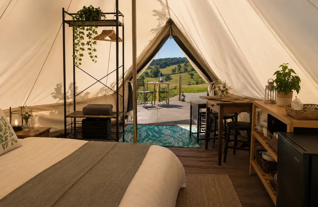 AlohaCamp Glamping-Zimnik 2