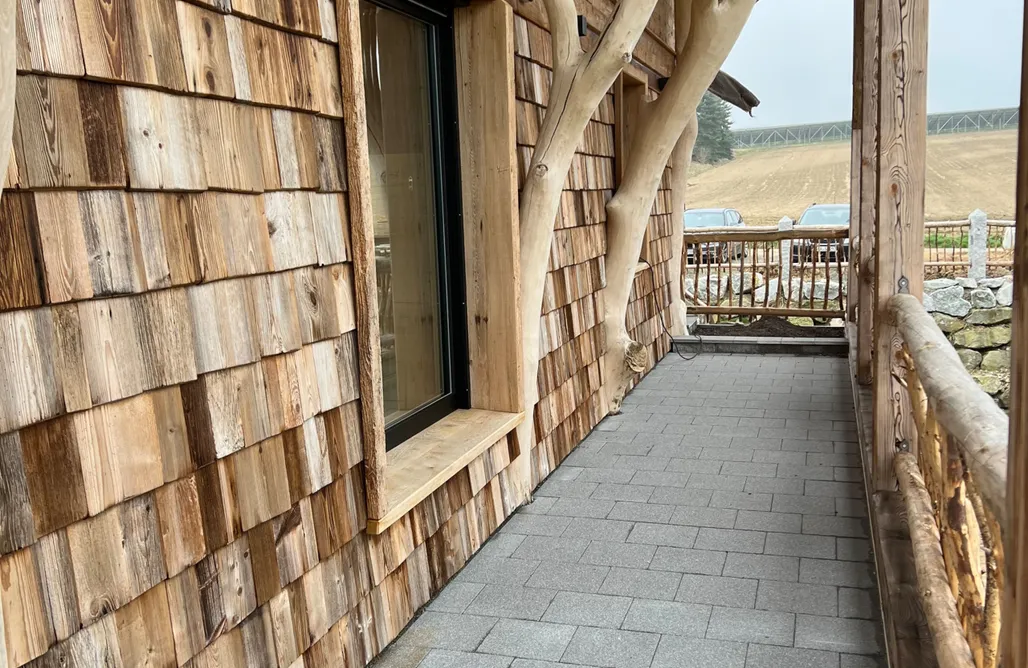 Hébergement AlohaCamp Vacances nature dans une cabane dans les arbres sur le pâturage des alpagas 1