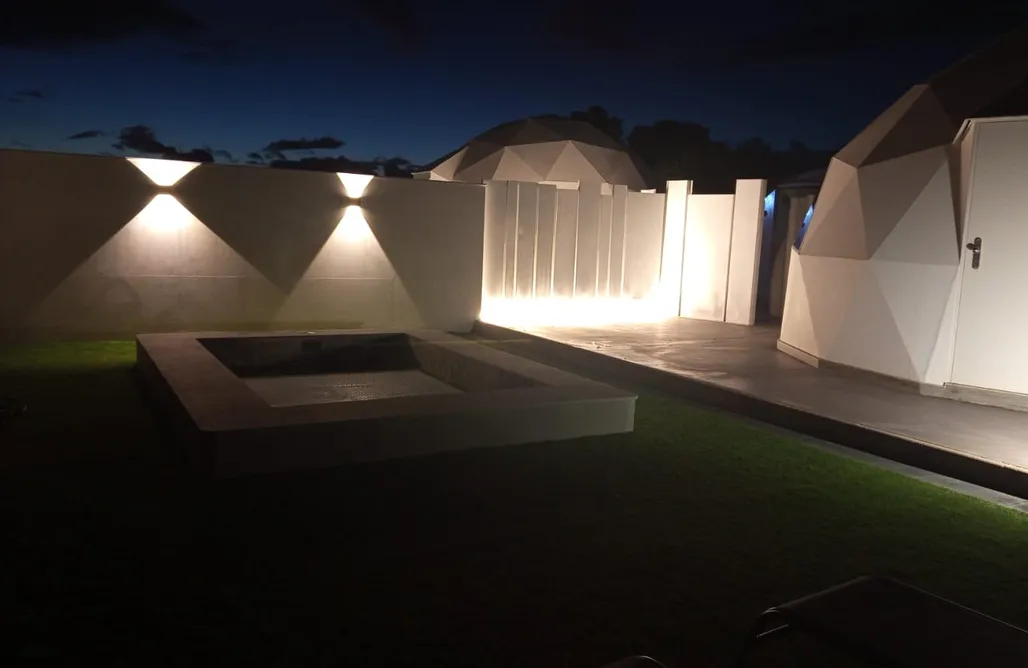 Unterkunft AlohaCamp Glamping - Nixia dome Luna Nueva, Llena, Azul 4