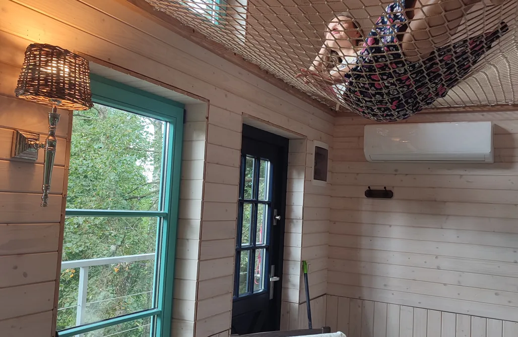 Domek na Drzewie Kaszuby Węgiełek Treehouse Little Barn 1