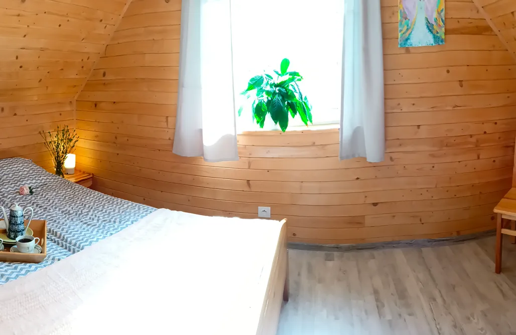 AlohaCamp Dom skandynawski na terenie Stadniny koni 2