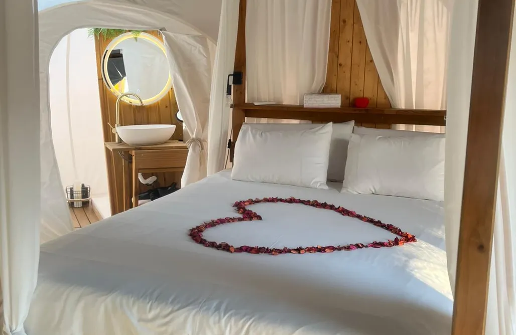 noclegi AlohaCamp Glamping Burbuja los Almendros  4