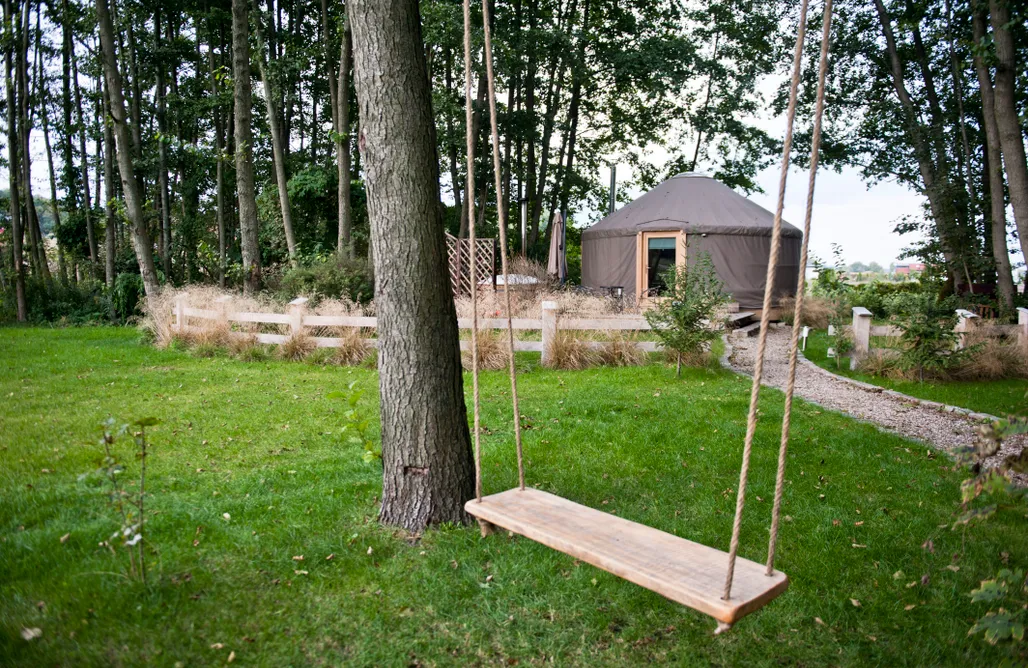 Jurta Zielonego Spokoju - Forglamp AlohaCamp