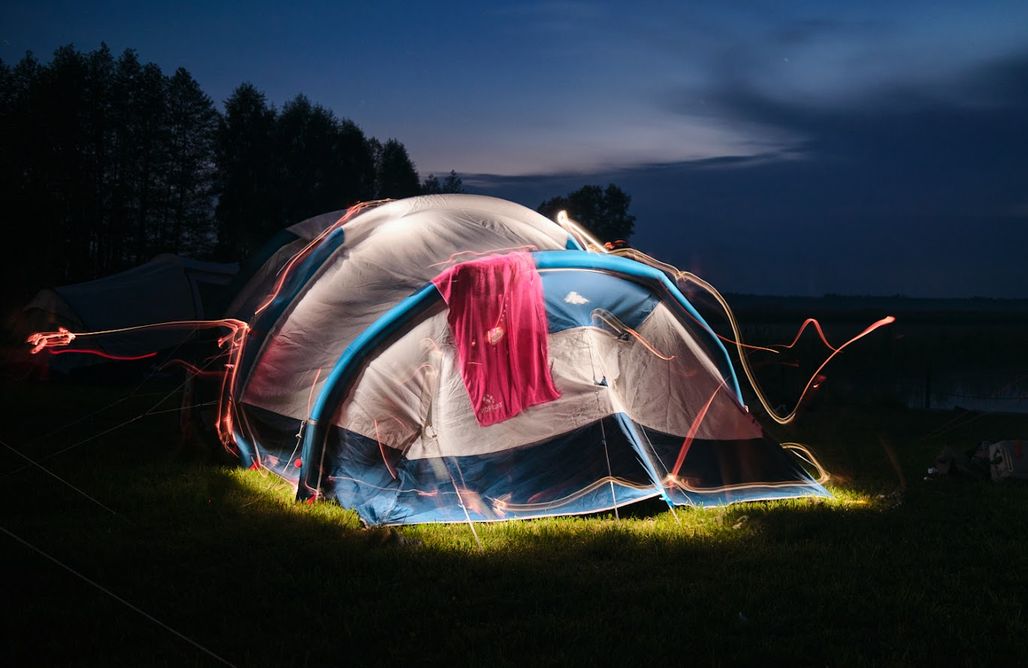 Pole campingowe Giżycko Miejsce kamperowe i namiotowe - Biebrza CAMP 1