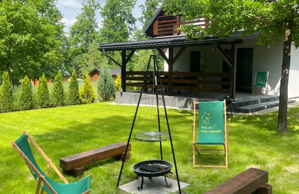 Jezioro Tarnobrzeskie Noclegi Willa Pod Dębami II - z balią oraz sauną na wyłączność nad Zalewem Chańcza 2