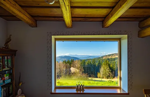 Zdjęcie obiektu Chata na wysokości niżej (800 m n.p.m.)