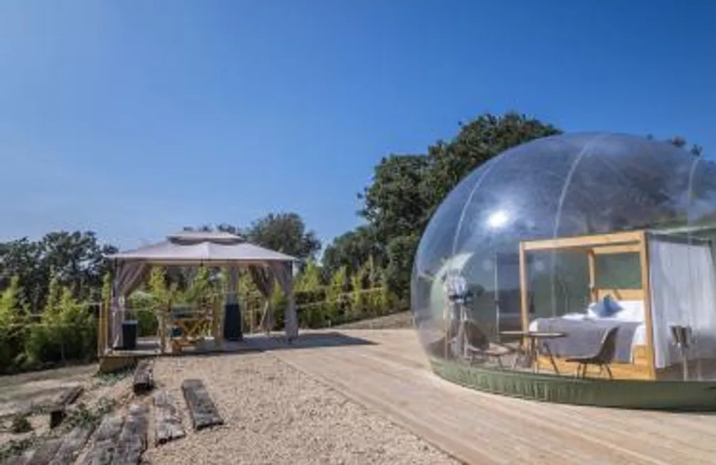 noclegi AlohaCamp Burbuja con hidromasaje - El Toril Glamping Experience  1