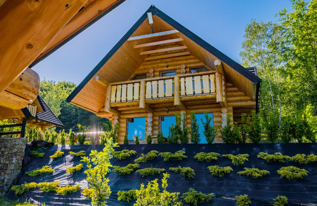 With Sauna Góralskie Domki z Bali | Resort & Spa 3