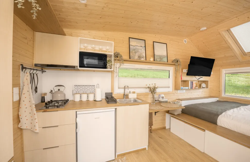 AlohaCamp Tiny house-Moon No. 3 z jacuzzi  3